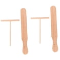 thumbnail image 1 of 4 Piezas Utensilios para Cocinar Panqueques Espátulas de Crepe de Madera Y Juego de Esparcidor -Herramientas para Esparcir Masa con Rastrillo de Tortilla Batería de Cocina, 1 of 5