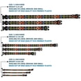 thumbnail image 3 of Buckle-Down Pet Collar, Dog Collar Plastic Buckle, Poker Chips, 13 to 17 Inches 1.5 Inch Wide, 3 of 8