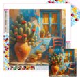thumbnail image 1 of Kit Con Cuentas Cuadradas 5D DIY Del Arte Artesanal 45x45cm, 1 of 9