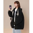 thumbnail image 2 of Niepce Inc Zip-Up Women's Streetwear Jacket, 2 of 6