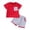 A5outfits-Red, variant on Xudanell 3t Boy Clothes Graphic Print Boy Outfits Long Sleeve Top Pants Boys Sweatshirt Set Daily Home