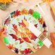 thumbnail image 5 of Platos de Papel Desechables para Acción de Gracias | Vajilla Redonda para Fiestas de Otoño con Estampado de Calabaza y Hojas de Arce | Platos Resistentes E Impermeables de 18 y 23 Cm para Reuniones O, 5 of 6
