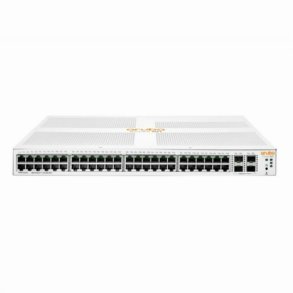 Switch HPE Networking Instant On Gigabit Ethernet 1930, 48 Puertos 10/100/1000Mbps + 4 Puertos SFP+, 176 Gbit/s, 16.000 Entradas - Administrable.