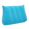 thumbnail image 3 of GROWTH TANK Inflatable Bed Wedge Pillow Triangle Shape Portable Multifunctional PVC Material for Sleeping in Bed Multi Position Backrest Turquoise, 3 of 9
