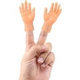 thumbnail image 2 of Finger Puppet Toy, Funny Mini Hands Finger Sleeve Simulation Left Right Puppets Children Toy 2Pcs, Children Fun Playing at Home School Christmas Birthday Gift, 2 of 7