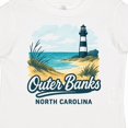 thumbnail image 4 of Inktastic Outer Banks North Carolina Beach Scene Boys or Girls Toddler T-Shirt, 4 of 5