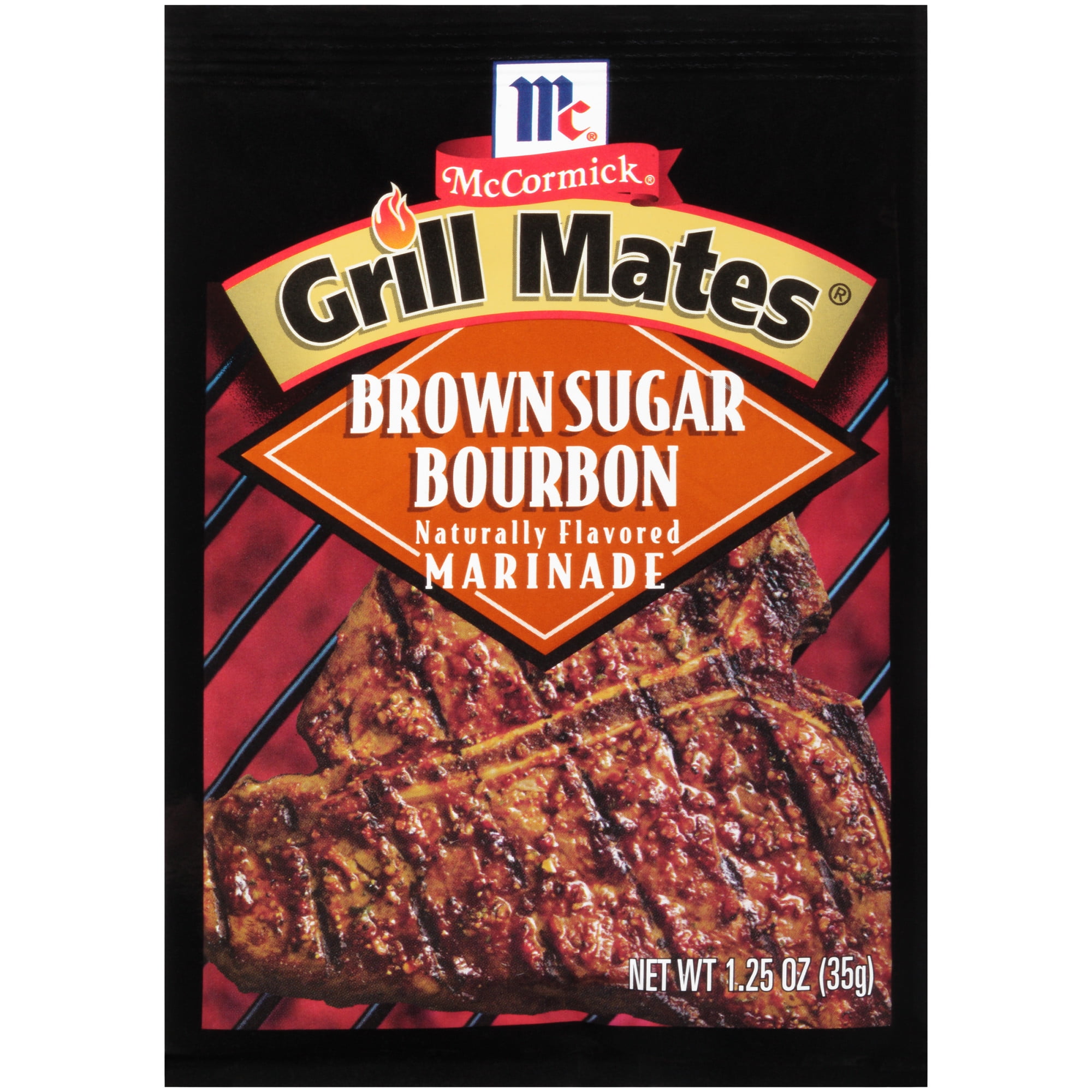 McCormick Grill Mates Brown Sugar Bourbon Marinade, 1.25 oz