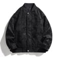 thumbnail image 4 of LOVZFMLL Jackets for Men's Fashion Men's Leather Motorcycle Jackets Casual Coats, 4 of 9