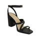 thumbnail image 2 of Zapatillas Dama La Caprichosa Tacón Cuadrado 8 cm Color Negro Talla 23 MX, 2 of 5