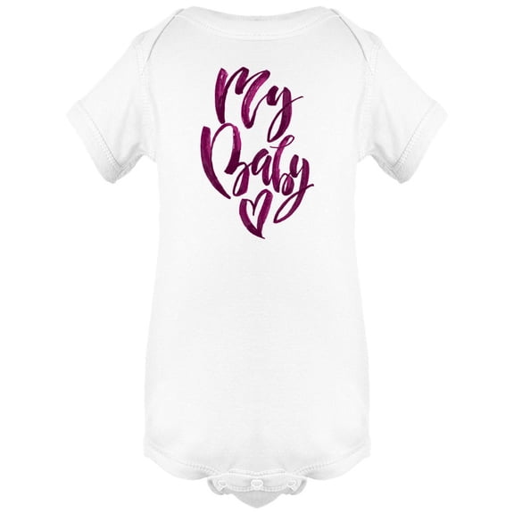 My Baby Purple Brush Bodysuit Infant -Image by Shutterstock,  6 Months