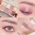 thumbnail image 3 of 7 Color Eyeshadow Palette Glitter Matte Multifunctional Blush Shadows Blend Makeup Eye Shadow for Women Girls Type 3, 3 of 7