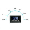thumbnail image 3 of Probador Multifunción OLED de Voltaje, Corriente, Potencia, Temperatura, Tiempo, Capacidad y Energía, Instrumento de Medición Digital de 99 V/10 A, 3 of 5
