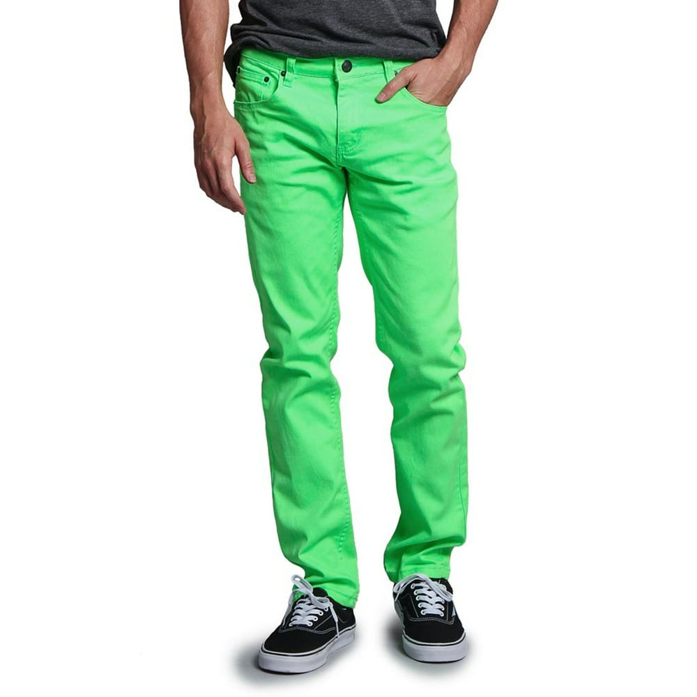 bright green pants