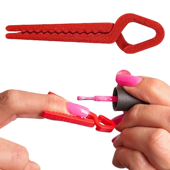 Nail Polish Guard 1Pc - Nail Polish Clip A Clip Used to Isolate The Skin From The Nails When Applying Nail Polish to Avoid Skin Irritation., Nail Art, Ceramics Ceramic Nail, Easter Makeup Organizers