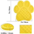thumbnail image 1 of Pet dog feeding slow food bowl en forma de garra estera de distribución bandeja de alimentación perro de silicona lamiendo estera ShuxiuWang 8390605200601, 1 of 1