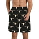 thumbnail image 1 of Balery Western Cowboy Traje de Baño Estilo Hawaiano para Hombre, Shorts de Secado Rápido con Bolsillos-XX-Large, 1 of 6