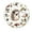 FFclock035, variant on ZXCXRQFa Clocks Cartoon Style Llama Cactu Home Decorative Haning Clock Wall Decor Silent Non Ticking Round Clock for Living Room Kitchen Bedroom Dining Room 10 Inch