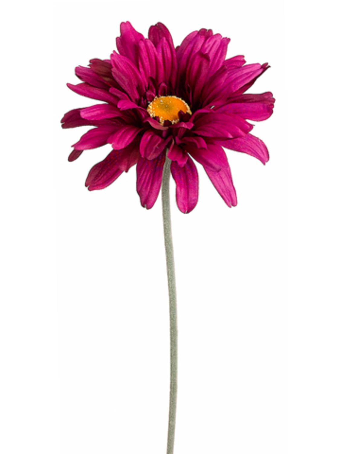 Pack of 12 Purple Violet Gerbera Daisy Flower Artificial ...