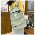 thumbnail image 2 of Mochila escolar para adolescentes, mochila para niñas, mochilas estampadas para mujeres, mochila escolar para estudiantes de secundaria, mochila grande negra de nailon con flores bonitas BANYUO Electrónica, 2 of 6