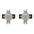 thumbnail image 4 of Thermal Control Switch, Quick Action Contact Sensing 25A Sensitive High Power 2Pcs Bimetal Sheet Thermostat Temperature Switch  For Home 60 Degrees Celsius ,80 Degrees Celsius ,90, 4 of 8