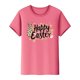 thumbnail image 4 of Mujeres Manga Corta de Verano Tops Pascua Impresa Cuello Redondo, Blusa de Moda Casual para la Primavera, 4 of 5