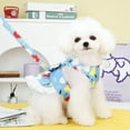 thumbnail image 2 of Dog Dress with Harness Leash Set for Small Dogs Cute Dog Pet Girl Puppy Summer Clothes for Female Summer Bunny Rabbit Clothes Yorkie Chihuahua Training Walking, 2 of 6