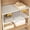 White, variant on Storage Shelf Expandable Stackable Organizer, Space Saving Design for Kitchen Bathroom Pantry Wardrobe Cabinet Rack
