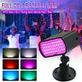 Tiitstoy Stage Party Lights, LED Strobe, Super Bright DJ Disco Light, 2in1 Effect LED Stage