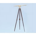 thumbnail image 2 of Floor Standing Brass/Leather Anchormaster Telescope 65" - Leather Telescope, 2 of 2