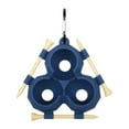 thumbnail image 1 of El soporte de camisetas de pelota de golf contiene 3 bolas de golf bolas de transporte de golf portátiles con clip de carreta para accesorios de golf Azul, 1 of 8