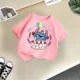 thumbnail image 3 of Marca Kawaii Disney Stitch Camiseta de algodón para niños Camiseta con número para bebé Regalo de cumpleaños Camiseta para niño Ropa informal de moda para niños y niñas, 3 of 5