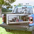 thumbnail image 2 of HOMCOM Heavy Duty Aluminum Truck Bed Tool Box, 36 Inch Tool Box Chest, 2 of 10