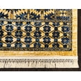 thumbnail image 4 of Unique Loom Sequoia District Rug Beige/Blue 7' x 10' Rectangle Geometric Southwestern Perfect For Living Room Bed Room Dining Room Office, 4 of 10