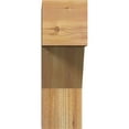 thumbnail image 2 of Ekena Millwork 6"W x 18"D x 18"H Traditional Block Rough Sawn Bracket, Western Red Cedar, 2 of 25