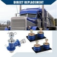 thumbnail image 4 of 1 Set Hood Hinge Pivot Mounting Bolt Bushing Kit for Peterbilt 379 1987-2007 Durable Metal, 4 of 6