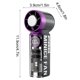 thumbnail image 2 of Mini ventilador de mano con batería de 3000 mAh, velocidad ajustable, diseño compacto y portátil para actividades al aire libre, campamentos, viajes y enfriamiento personal., 2 of 5
