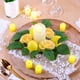 thumbnail image 5 of Guirnalda de flores de plástico, simulación de guirnalda, arreglo festivo de mesa para fiestas y bodas, 5 of 7