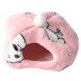 thumbnail image 2 of Hamster House Cartoon Shape Design Plush Cloth Winter Hamster , Flying Squirrel For Guinea Pig L, 2 of 8