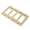 Brass, variant on Buster + Punch NPL-073595 Wall Plates Quadruple Rocker Switch Outlet - Silver