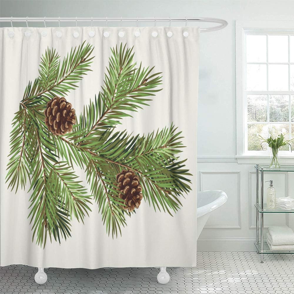 KSADK-Green-Aged-Branch-of-Christmas-Tree-with-Pine-Cone-...