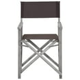 thumbnail image 2 of vidaXL Chaises de Réalisateur 2 Pcs Bois d'Acacia Massif, 2 of 5