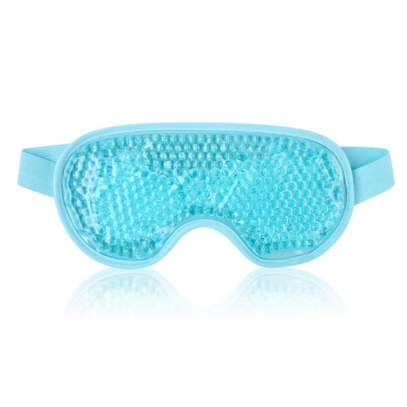 NEWGO Mascarilla refrescante para ojos, paquete de hielo para ojos, mascarilla fría para ojos hinchados después de la cirugía ocular, ojos cansados, mascarilla de gel reutilizable para ojeras, migraña