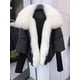 thumbnail image 5 of 2023 Chaquetas de plumón de ganso estilo norteamericano de Canadá, abrigo cálido de invierno para mujer, cuello de piel de zorro real natural, ropa de abrigo gruesa de lujo, 5 of 5