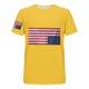thumbnail image 3 of Tops de Cuello Redondo para las Mujeres de Manga Corta Impresa Casual, Camiseta de Moda para Uso Diario Y de Fiesta, 3 of 5