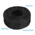 thumbnail image 3 of Uxcell 1 Roll Raffia Ribbon, 109 Yard Paper Twine String for Festival Gifts Wrapping, Black, 3 of 6