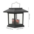 thumbnail image 2 of unbranded 1Ud Farol Solar Colgante Negro Para Jardín Patio Y Exterior Con De, 2 of 7