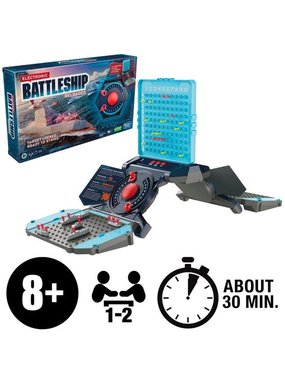 Electronic Battleship Board Game for Families and Kids, Strategy Naval Combat Game, Family Gifts, Family Games, Games