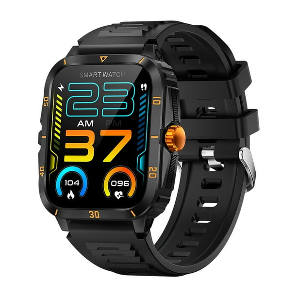 Smartwatch Sport Smart Watch Pantalla 1 96 Pulgadas 100+ Modos Deportivos para IPhone Android