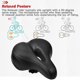 thumbnail image 5 of Sonducket Asiento de bicicleta 3D, asiento de bicicleta grueso, transpirable, súper suave, cojín de asiento de bicicleta, esponja de silicona, Ciclismo, 5 of 6