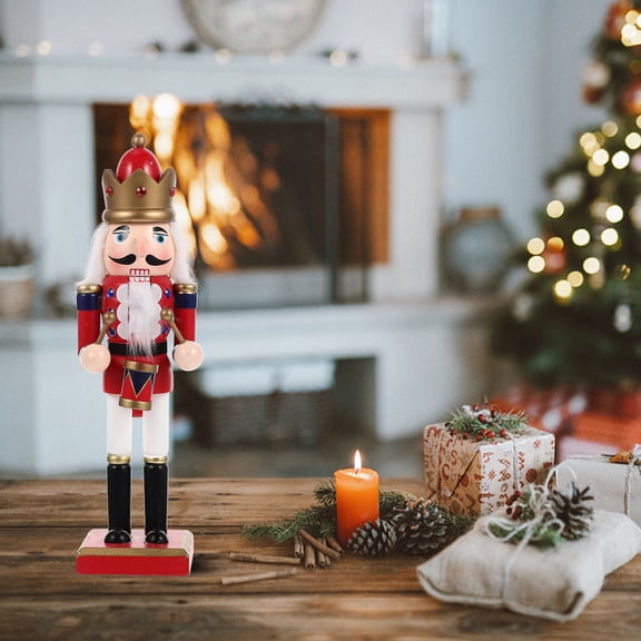 ifundom Nutcracker Soldier Festival Decor Multi 1-Pack Christmas Home Decoration Figurine